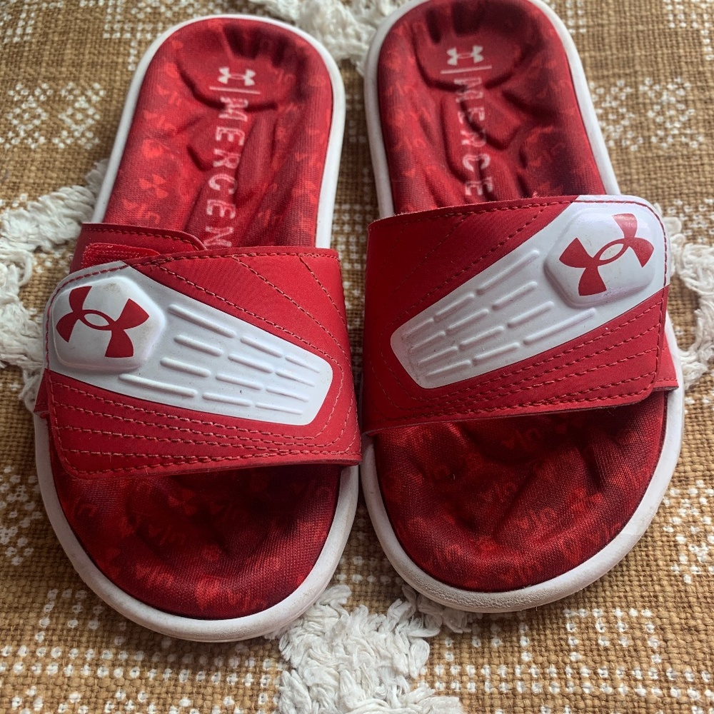 Youth Under Armour Slides